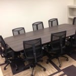 Three-H Conference table with 9to5 Brio chairs